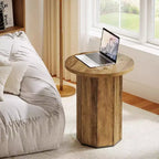 Table d'appoint ronde Lantine, Table d'appoint circulaire industrielle