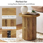 Table d'appoint ronde Lantine, Table d'appoint circulaire industrielle