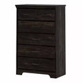 HomeStock 5-Drawer Chest Dresser Versa