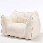 Fauteuils canapés avec mousse haute résilience pour salons et chambres, canapés paresseux carrés confortables, canapés pour adultes pour jouer, lire et regarder la télévision