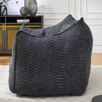 Fauteuils canapés avec mousse haute résilience pour salons et chambres, canapés paresseux carrés confortables, canapés pour adultes pour jouer, lire et regarder la télévision