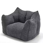 Fauteuils canapés avec mousse haute résilience pour salons et chambres, canapés paresseux carrés confortables, canapés pour adultes pour jouer, lire et regarder la télévision