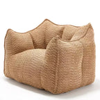Fauteuils canapés avec mousse haute résilience pour salons et chambres, canapés paresseux carrés confortables, canapés pour adultes pour jouer, lire et regarder la télévision