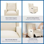 Fauteuil à bascule, pivotant et inclinable 4-en-1 Mikayla de Baby Relax