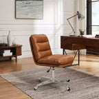 Chaise de bureau Art Leon pivotante et réglable en similicuir