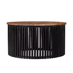 Table basse ronde en bois Vatros