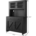 Meuble de rangement de cuisine GustoWave avec étagères