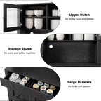 Meuble de rangement de cuisine GustoWave avec étagères