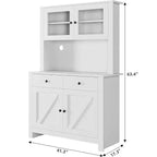 Meuble de rangement de cuisine GustoWave avec étagères