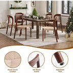 Pexfix Lot de 4 Chaises de Salle à Manger Empilables en Bois