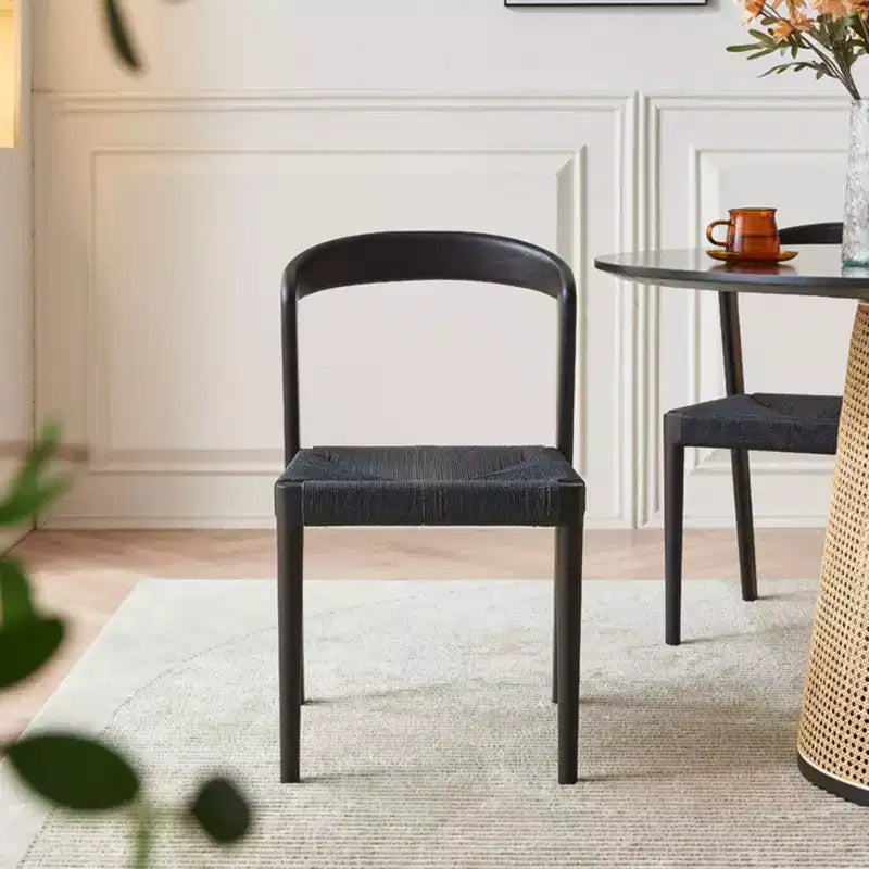 Pexfix Lot de 4 Chaises de Salle à Manger Empilables en Bois