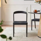 Pexfix Lot de 4 Chaises de Salle à Manger Empilables en Bois