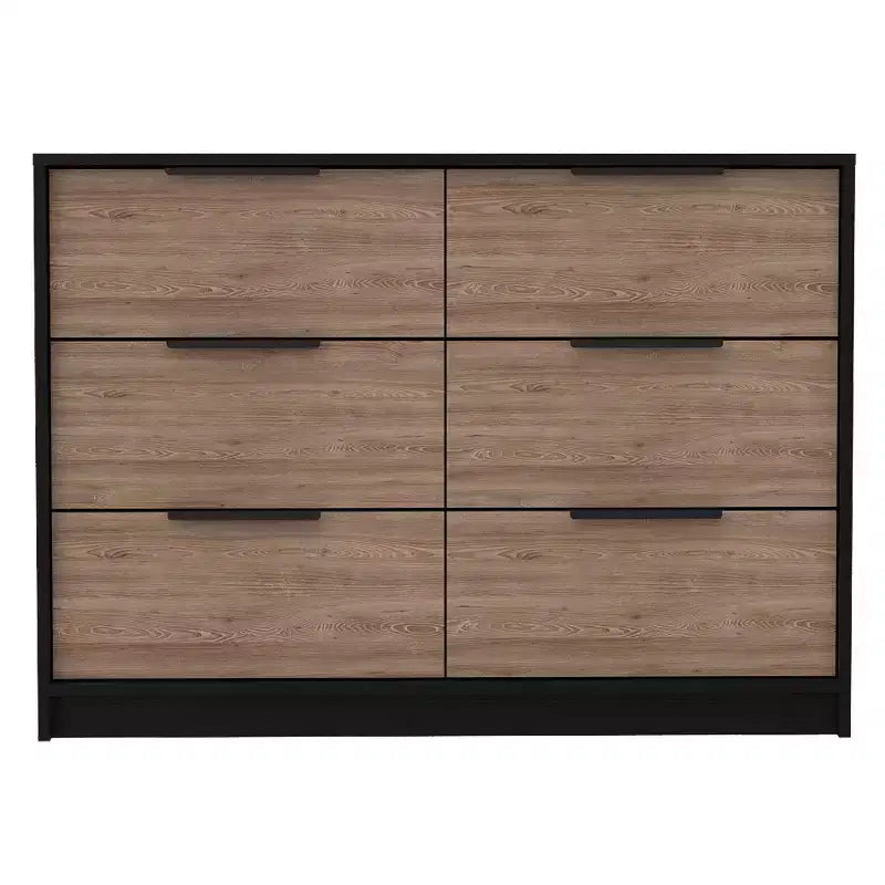 Commode de chambre à 3 tiroirs Okak Modern Design avec pieds épingle en métal, armoire de rangement en bois, commode pour chambre à coucher, entrée