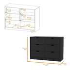 Commode de chambre à 3 tiroirs Okak Modern Design avec pieds épingle en métal, armoire de rangement en bois, commode pour chambre à coucher, entrée