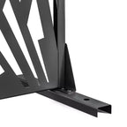 MAYEERTY 72x47 Écran d'intimité extérieur noir, lot de 3 séparateurs pliants naturels pour la cour et le jardin