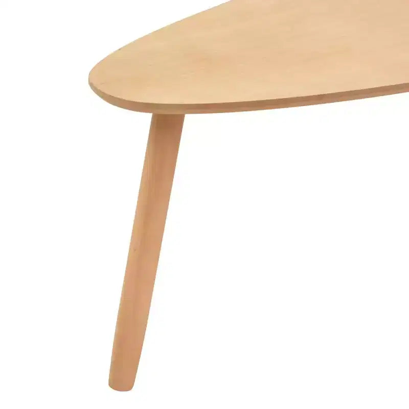 vidaXL Tables basses 2 pcs Marron Pin massif, MDF Ensemble deux pièces