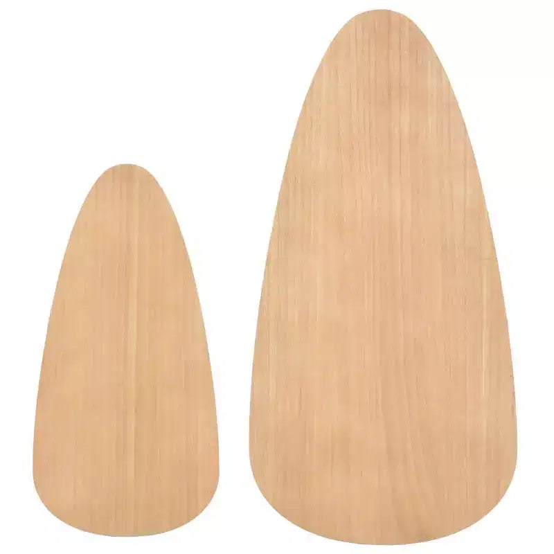 vidaXL Tables basses 2 pcs Marron Pin massif, MDF Ensemble deux pièces