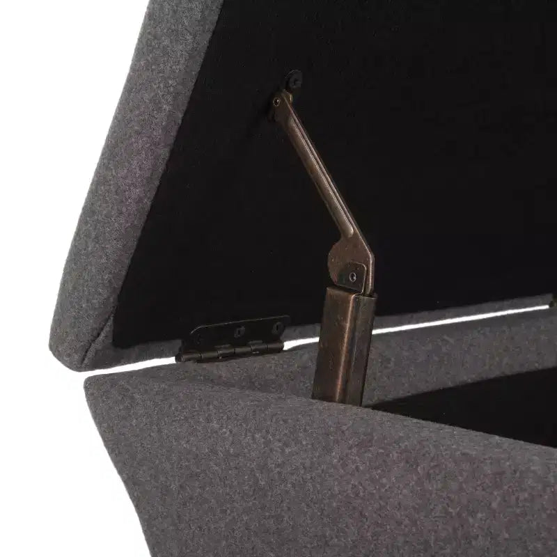 Banc de rangement Aroura - HUD4071 - Gris - Safavieh Couture