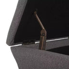 Banc de rangement Aroura - HUD4071 - Gris - Safavieh Couture