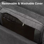 Canapé-lit Dyonery 81, canapé convertible 2 en 1 avec méridienne réversible de rangement