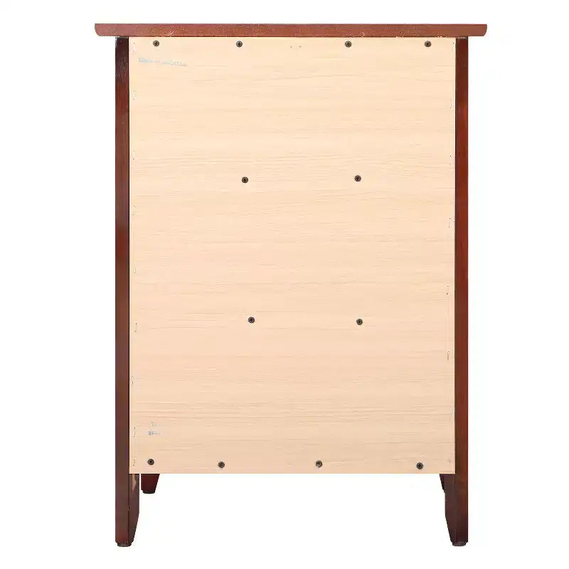 Table de chevet HomeStock 63,5 cm H x 48,26 cm l x 38,1 cm P, 3 tiroirs, Rangement compact