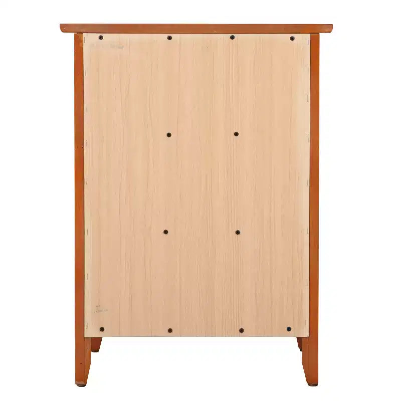 Table de chevet HomeStock 63,5 cm H x 48,26 cm l x 38,1 cm P, 3 tiroirs, Rangement compact