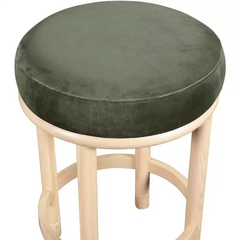 Meridian Furniture, Tabouret de comptoir Monette en velours vert