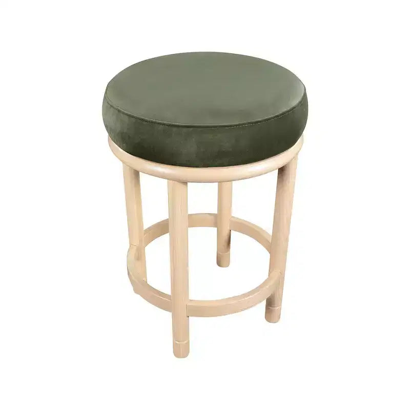 Meridian Furniture, Tabouret de comptoir Monette en velours vert