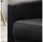 HOMLUX Fauteuil d'appoint en velours de 27,5 W avec capitonnage