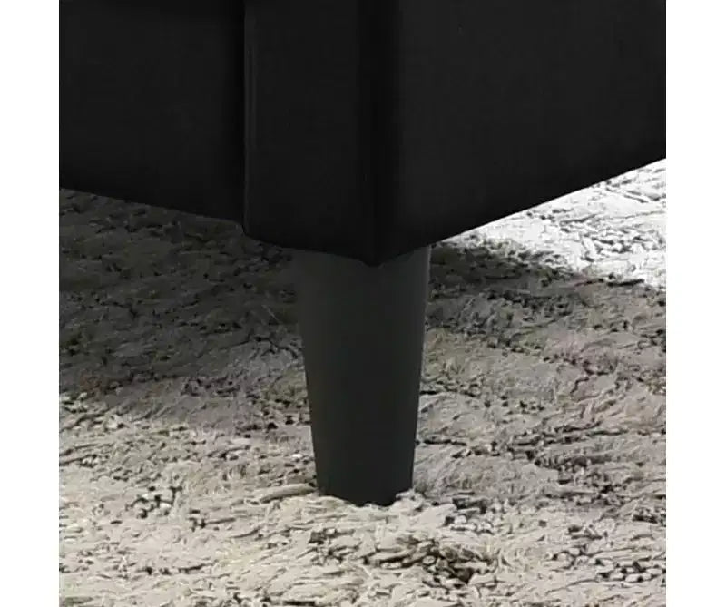 HOMLUX Fauteuil d'appoint en velours de 27,5 W avec capitonnage