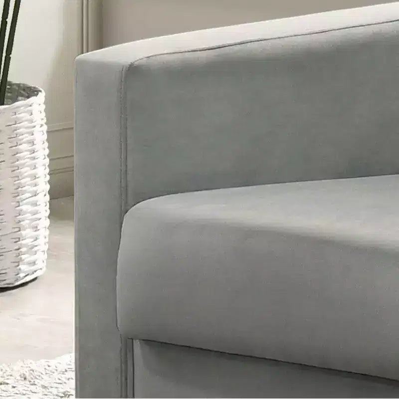 HOMLUX Fauteuil d'appoint en velours de 27,5 W avec capitonnage