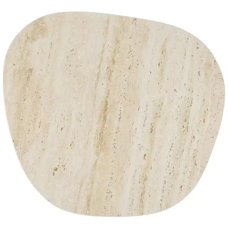 Petite table d'appoint en céramique Mint - ACC2914A - Céramique beige/beige - Safavieh