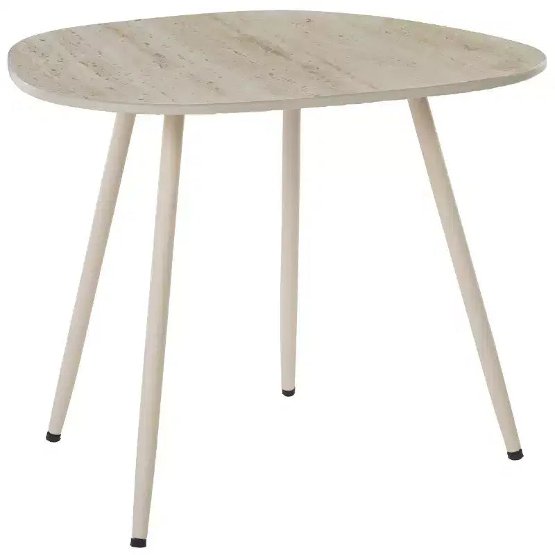 Petite table d'appoint en céramique Mint - ACC2914A - Céramique beige/beige - Safavieh