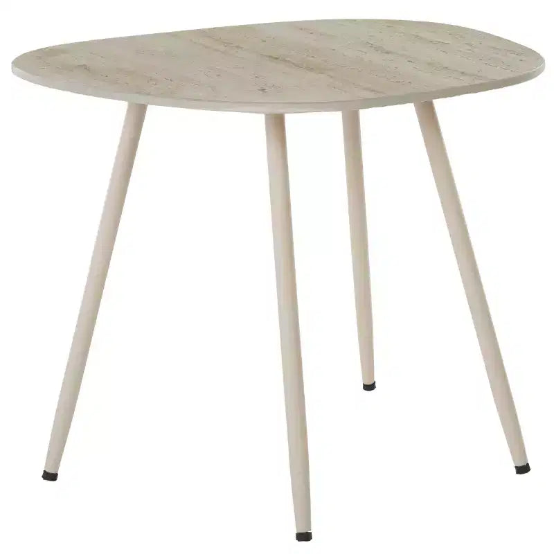 Petite table d'appoint en céramique Mint - ACC2914A - Céramique beige/beige - Safavieh