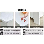 Table basse moderne pratique Okak avec étagères de rangement ouvertes, table d'appoint pour le salon, la chambre et le bureau, finition anti-rayures