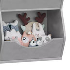 GustoWave Bibliothèque pour enfants à 3 niveaux – Présentoirs à livres pour tout-petits pour salles de classe, salles de jeux, bibliothèque à 5 compartiments et étagère à jouets pour chambre, salon