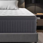 Matelas hybride Swedrea en mousse à mémoire de forme à gel rafraîchissant moyen certifié CertiPUR-US et Oeko TEX