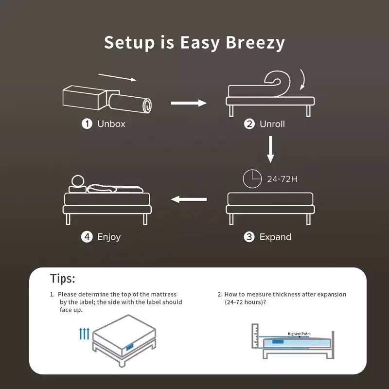 Matelas hybride Swedrea en mousse à mémoire de forme à gel rafraîchissant moyen certifié CertiPUR-US et Oeko TEX