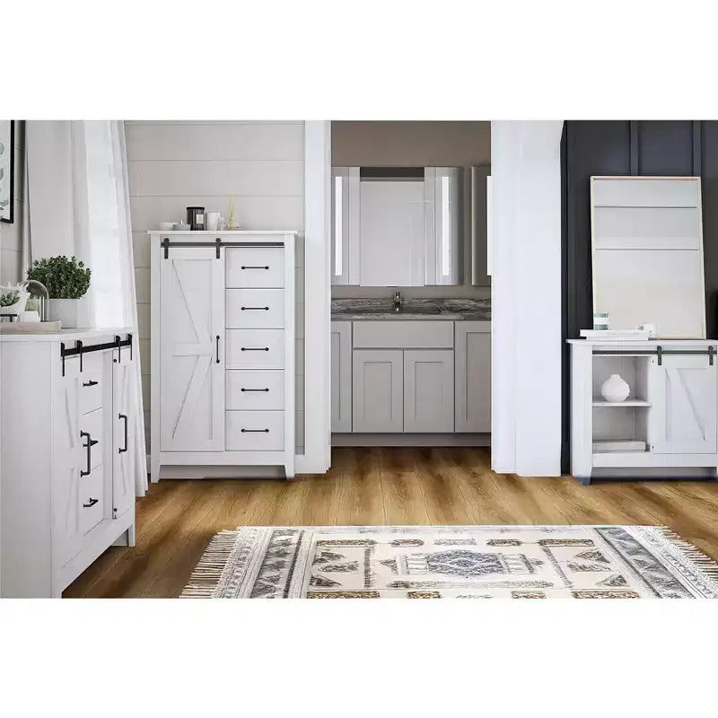 Commode 3 tiroirs/2 portes RealRooms Alton Farmhouse