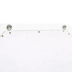 Coiffeuse ModernLuxe avec miroir, tiroirs et plateau de rangement pour bijoux, table de maquillage blanche, coiffeuse peu encombrante