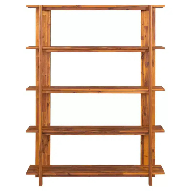 Étagère ouverte Yuumi Farmhouse à 4 niveaux en bois d'acacia Christopher Knight Home