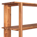 Étagère ouverte Yuumi Farmhouse à 4 niveaux en bois d'acacia Christopher Knight Home