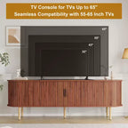 Meuble TV 70.1, console TV moderne avec compartiment de rangement et porte coulissante, meuble de divertissement pour jeux vidéo avec placard pour salon, chambre à coucher