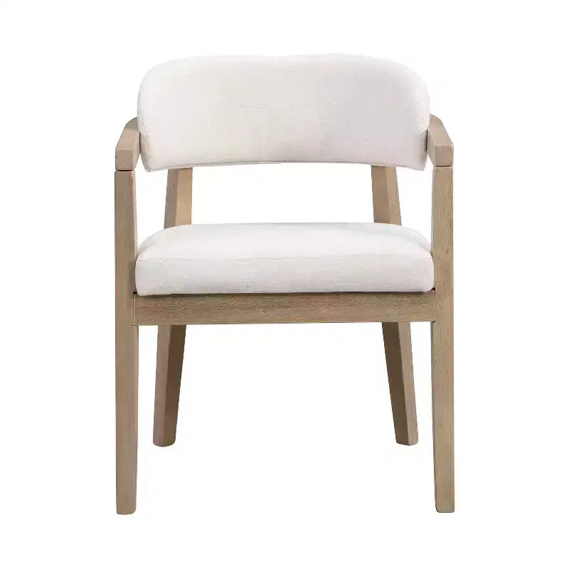 Ensemble de salle à manger rembourré Christopher Knight Home Ambessa moderne 7 pièces en bois d'hévéa