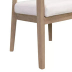 Ensemble de salle à manger rembourré Christopher Knight Home Ambessa moderne 7 pièces en bois d'hévéa