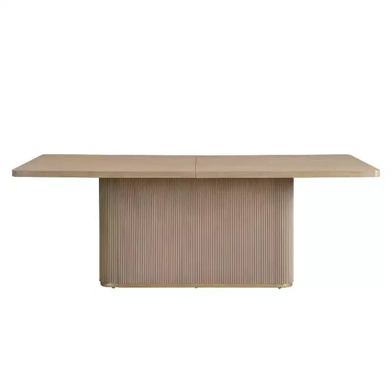 Ensemble de salle à manger rembourré Christopher Knight Home Ambessa moderne 7 pièces en bois d'hévéa