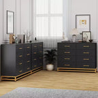 Commode à 8 tiroirs pour chambre et placard, chiffonnier moderne de 92 cm de haut avec glissières à fermeture douce et kit anti-basculement, organisateur peu encombrant
