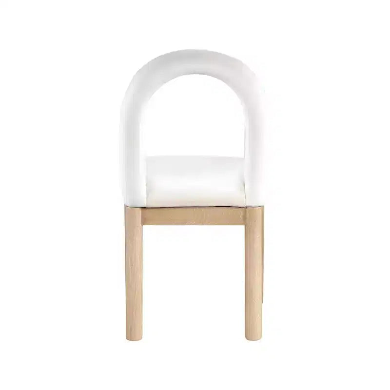 Meridian Furniture, Chaise de salle à manger en velours Conrad
