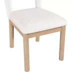 Meridian Furniture, Chaise de salle à manger en velours Conrad