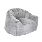 MAYEERTY Fauteuil Poire avec Accoudoirs en Mousse Haute Densité Confortable pour Adultes, Salon, Chambre à Coucher, Coin Lecture